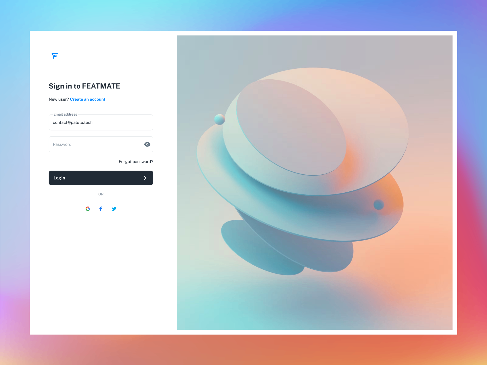 project-FeatMate Dashboard