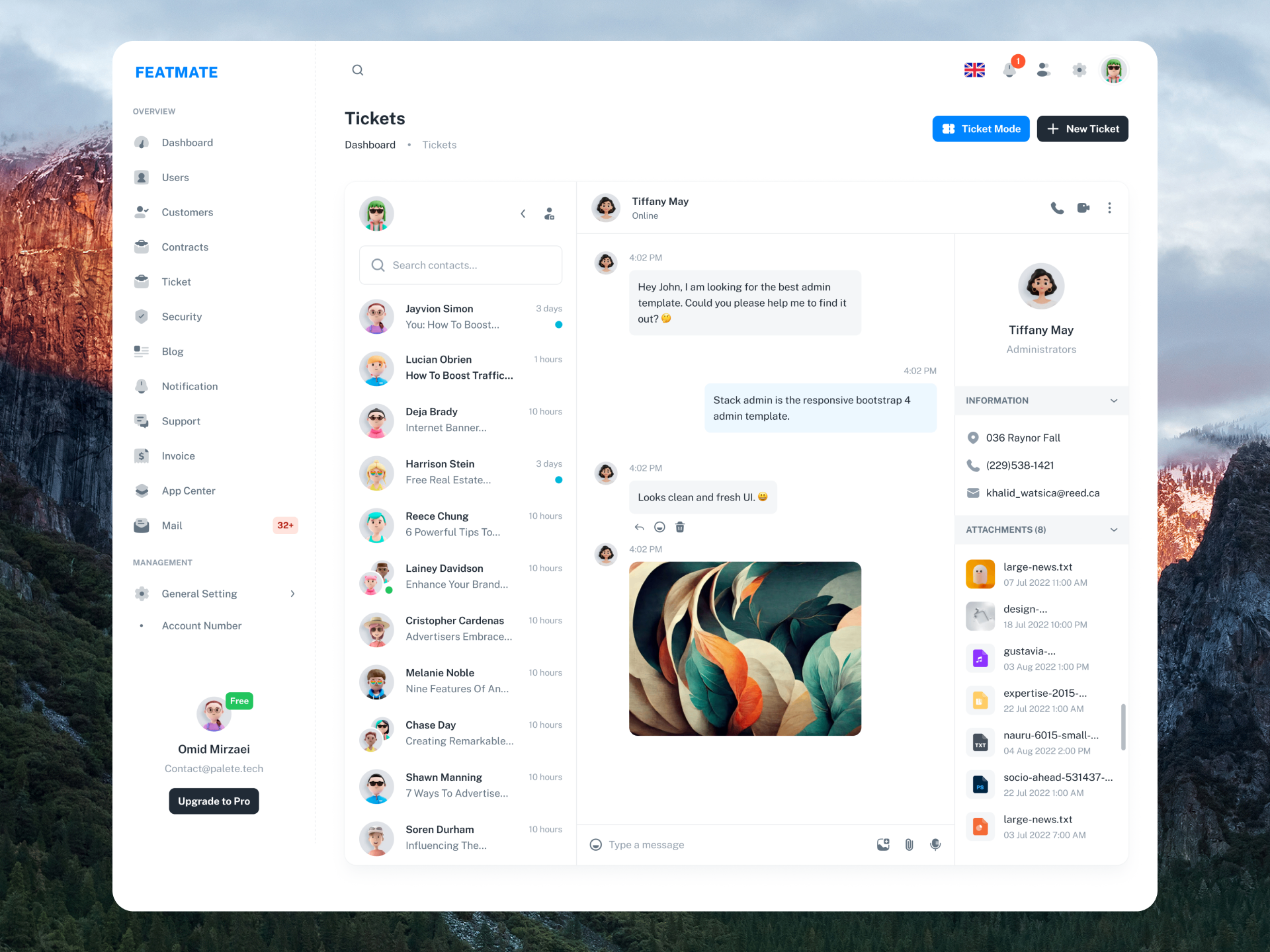 project-Featmate Ticketing